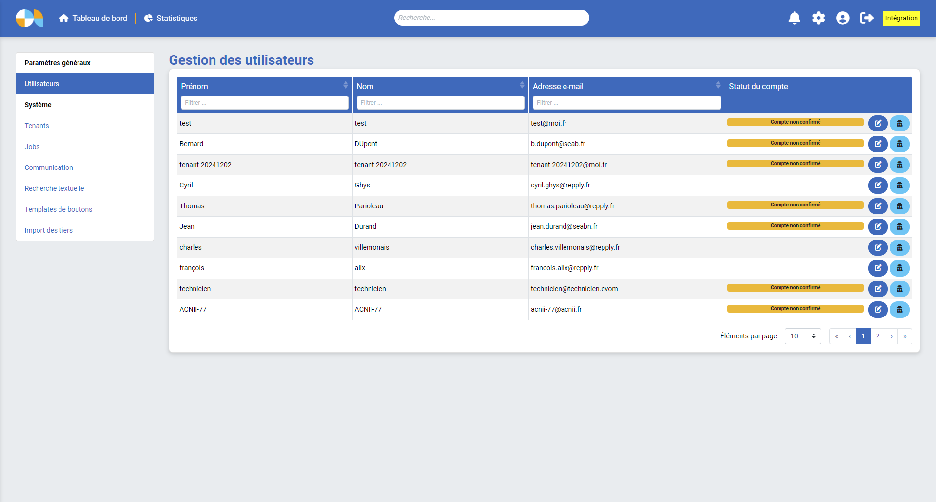 Schéma de principe application Geolii